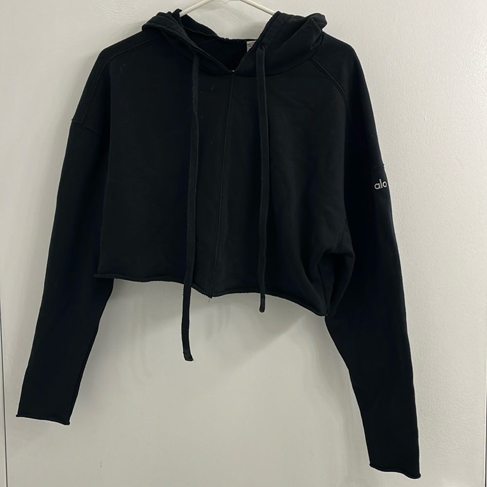 ALO Yoga Cropped Hoodie